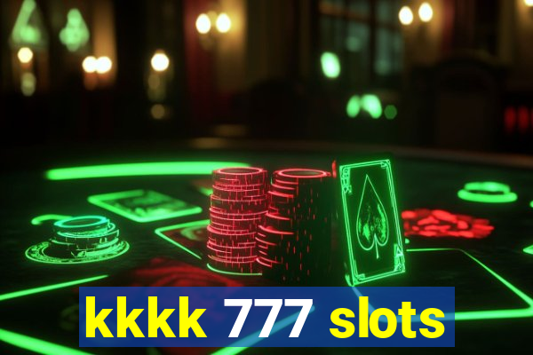 kkkk 777 slots